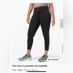 Lululemon In Movement 25” Everlux Leggings